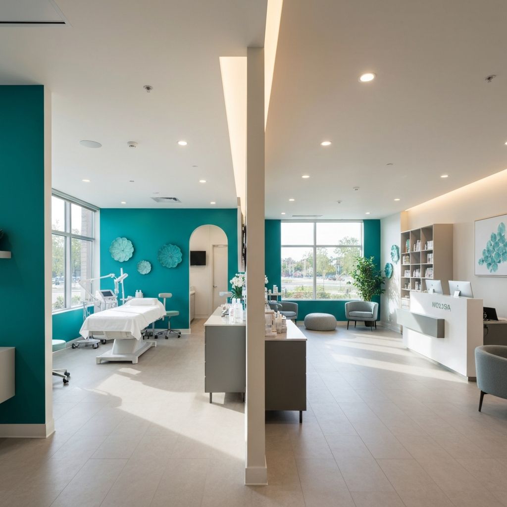 Modern GLP-1 clinic interior